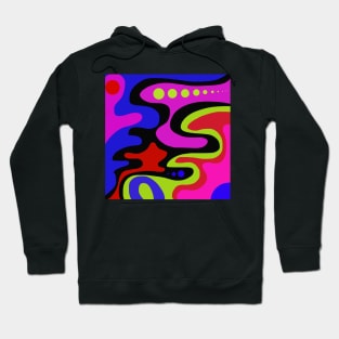 Abstract primary colors II Hoodie